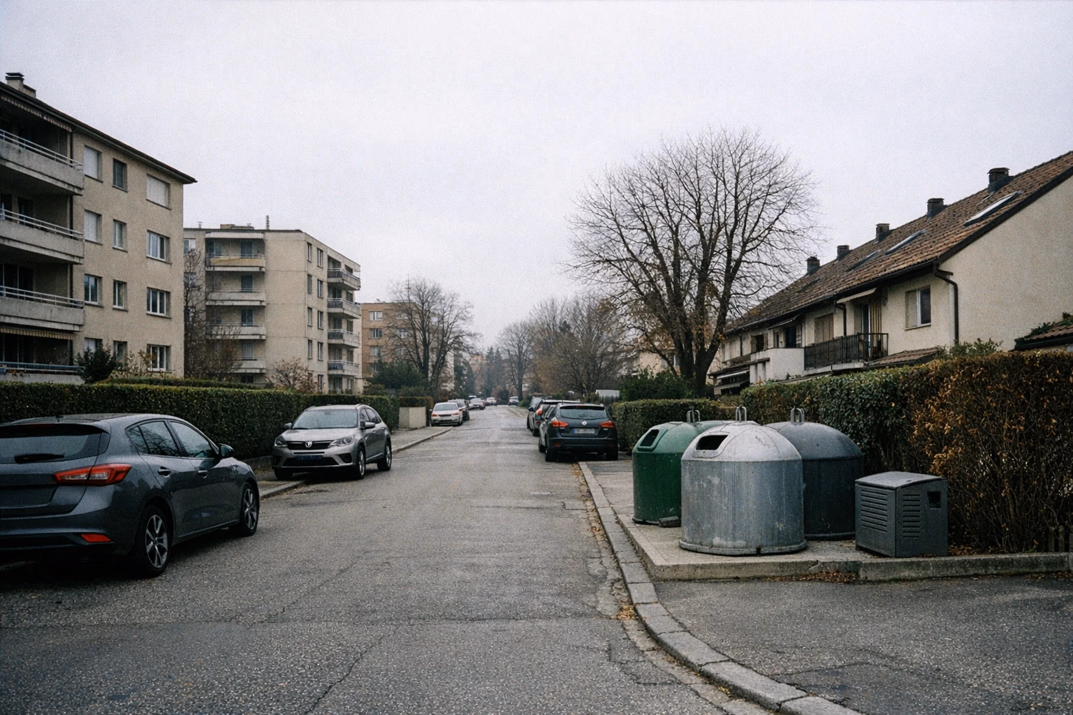Vue d'architecture représentative du quartier de Vernier à Genève — Renovhome SA y intervient régulièrement.